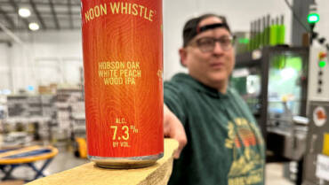 Noon Whistle Brewing releases Hobson Oak White Peach Wood IPA